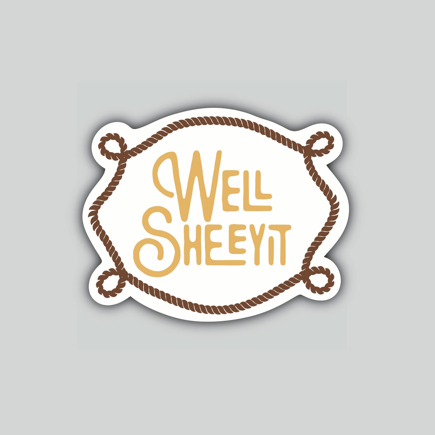 Well Sheeyit Sticker