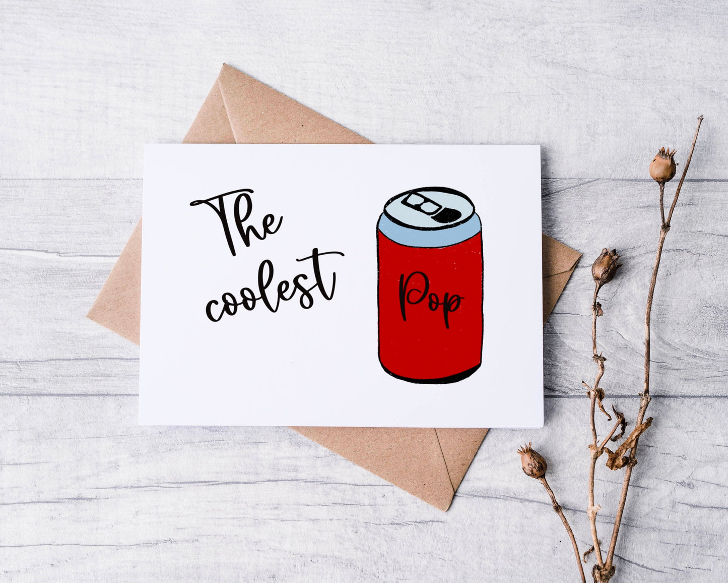 The Coolest Pop Greeting Card