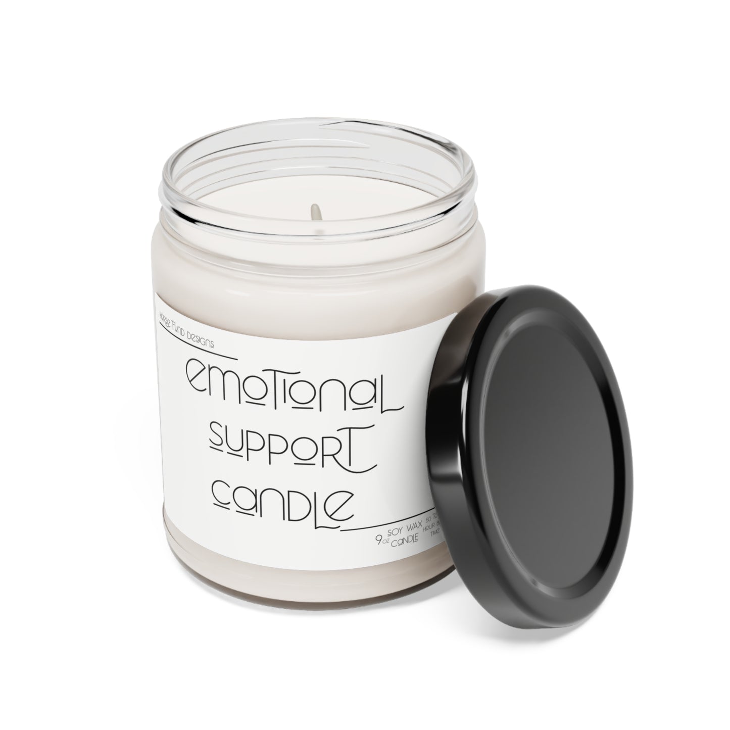 Emotional Support Candle Soy Candle, 9oz