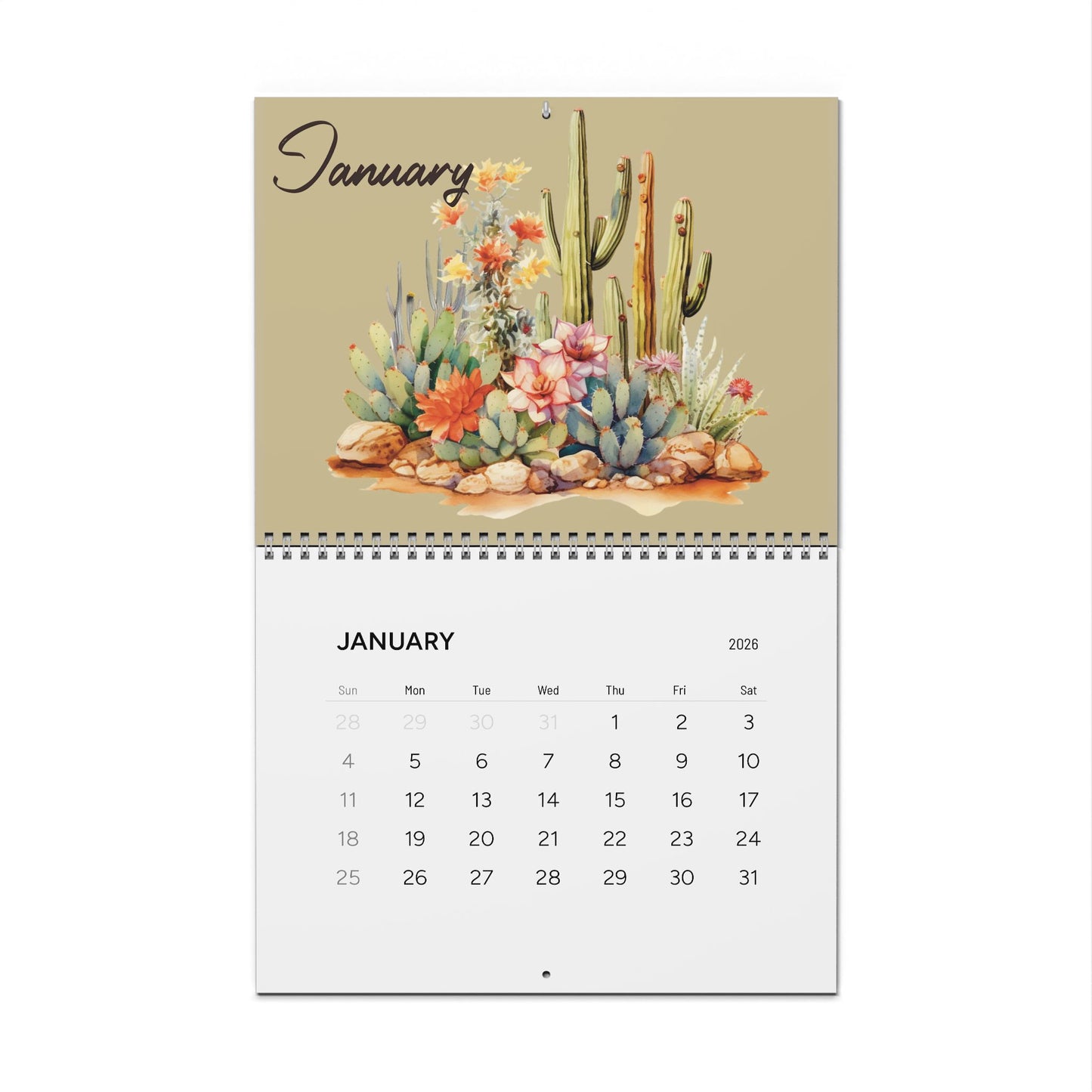Western Blooms 2026 Calendar