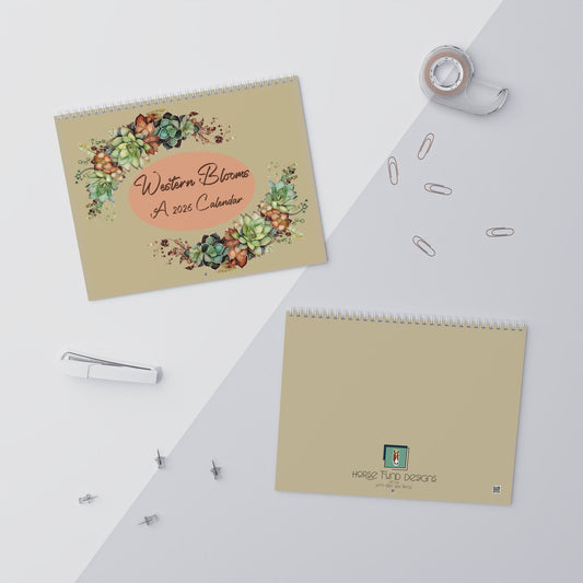 Western Blooms 2026 Calendar