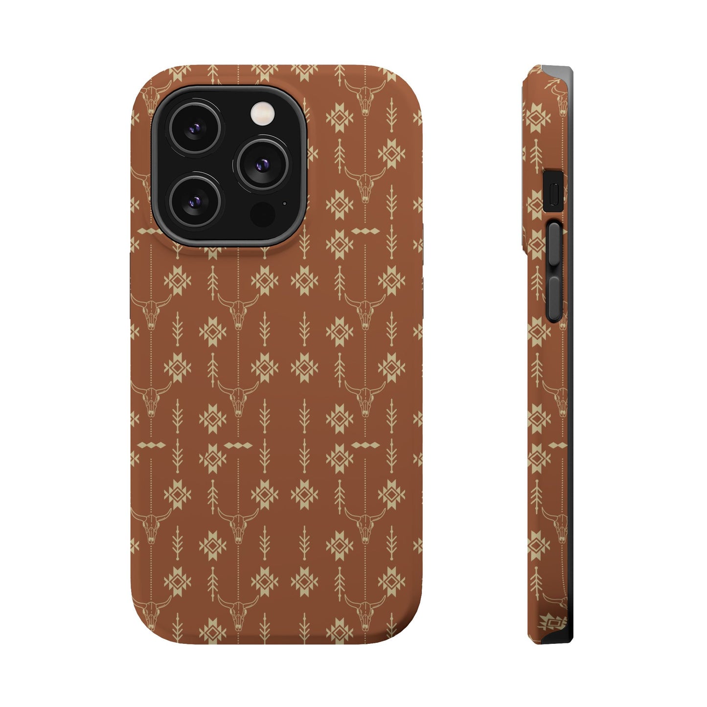 Brown Western iPhone Case