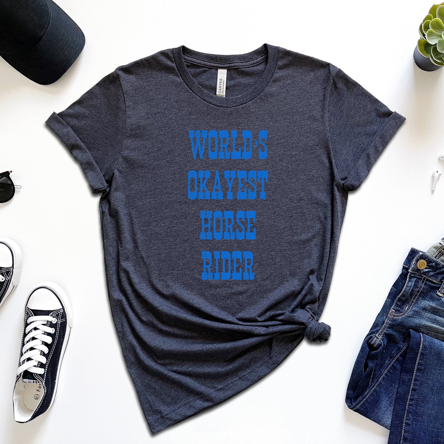 World's Okayest Horse Rider T-Shirt