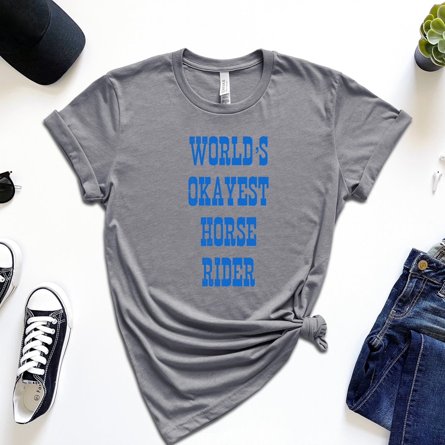 World's Okayest Horse Rider T-Shirt