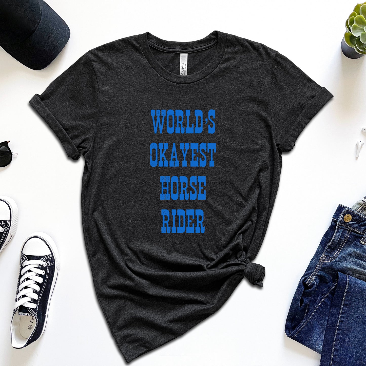 World's Okayest Horse Rider T-Shirt