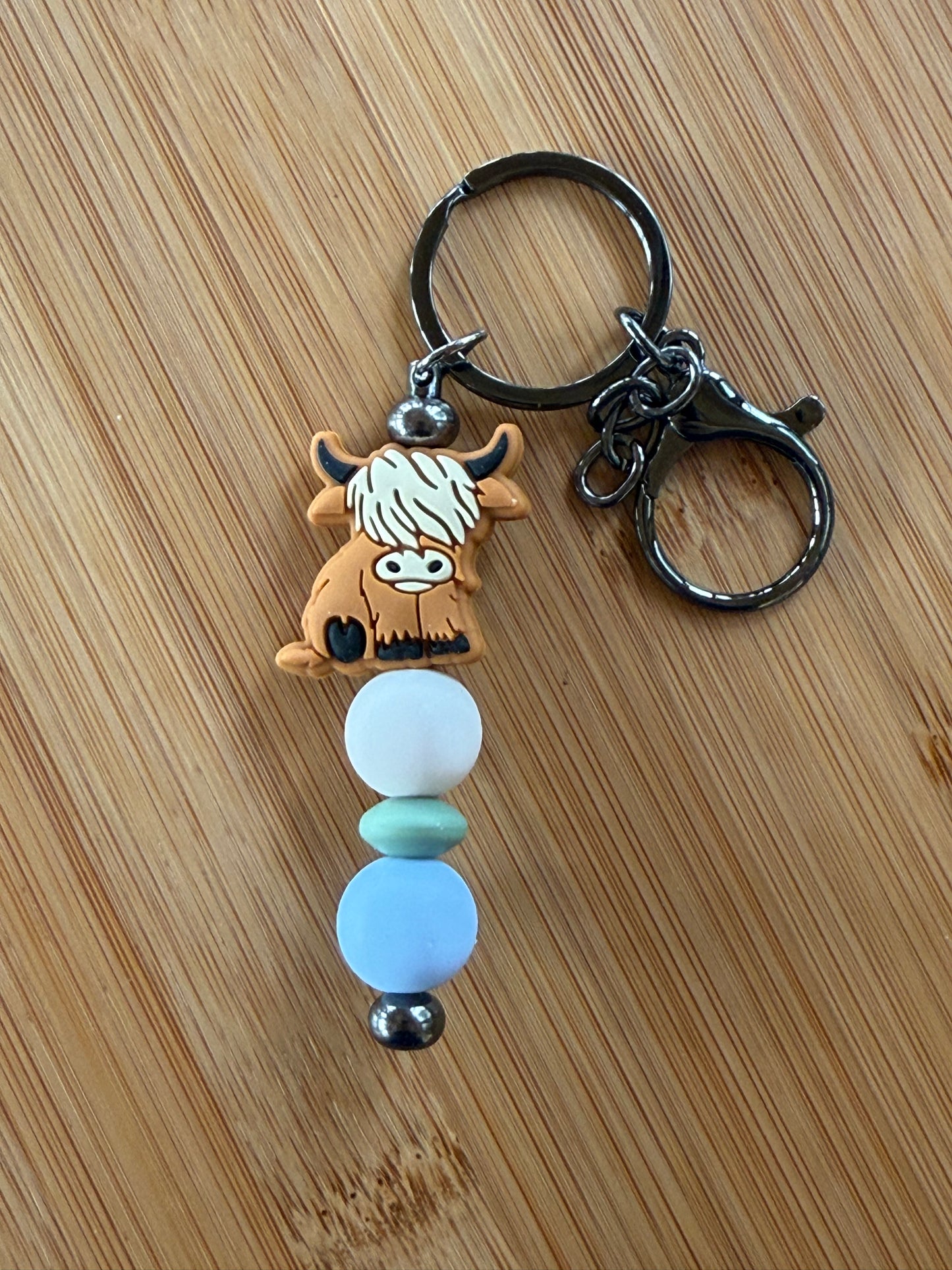 Highland Cow - Mini Keychain