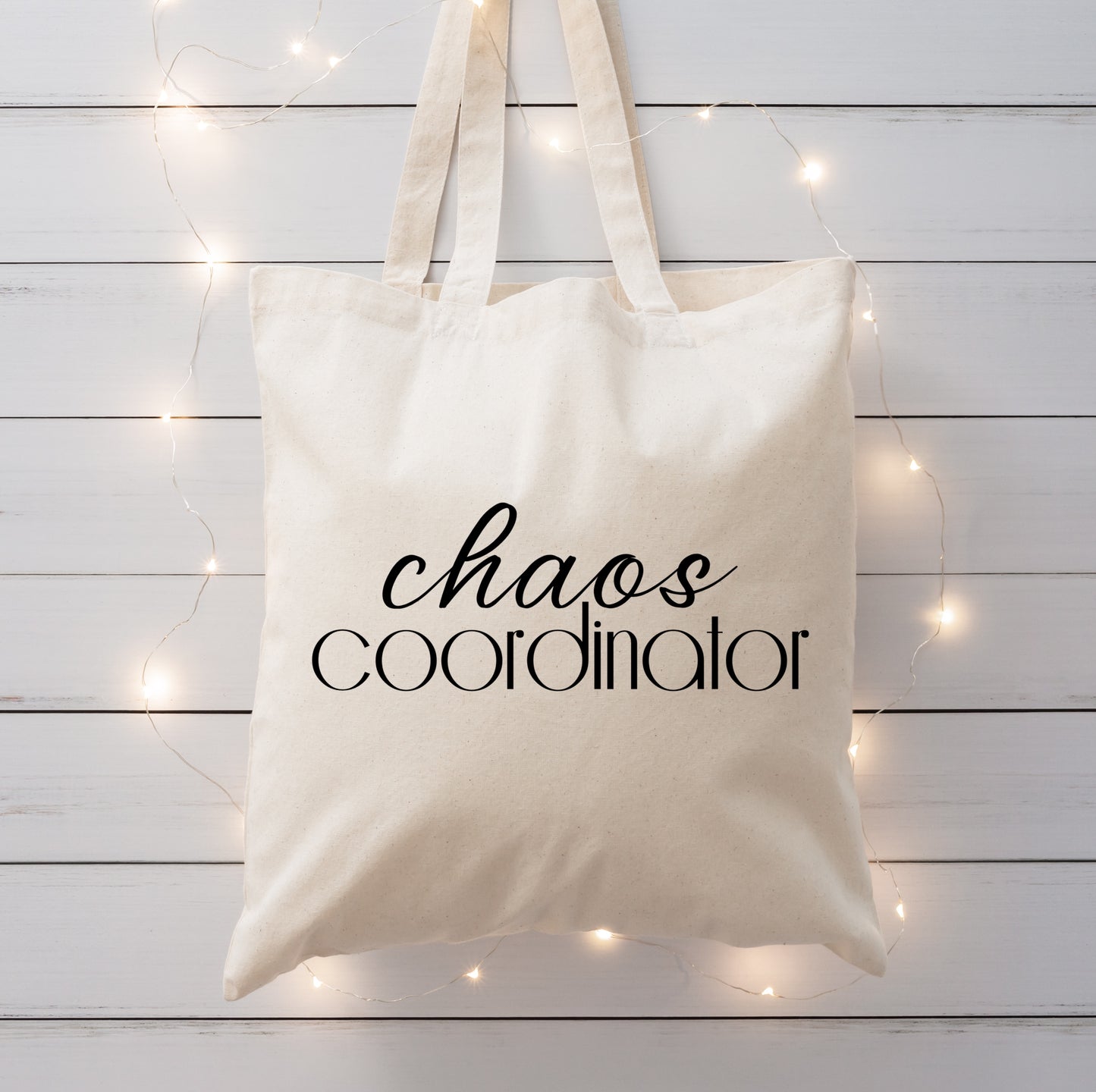 Chaos Coordinator Canvas Tote Bag