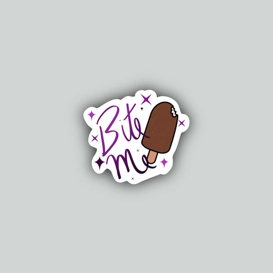 Bite Me Sticker