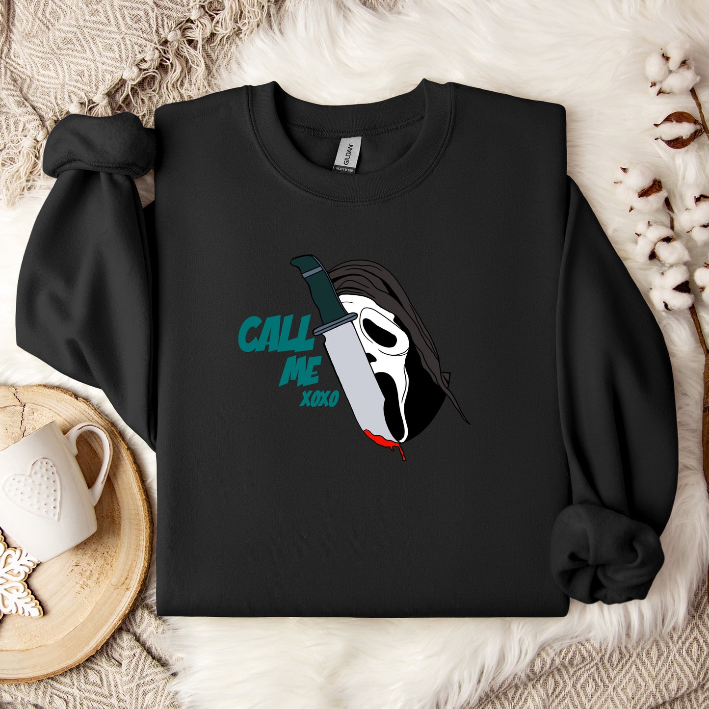 Call Me xoxo Crewneck Sweatshirt