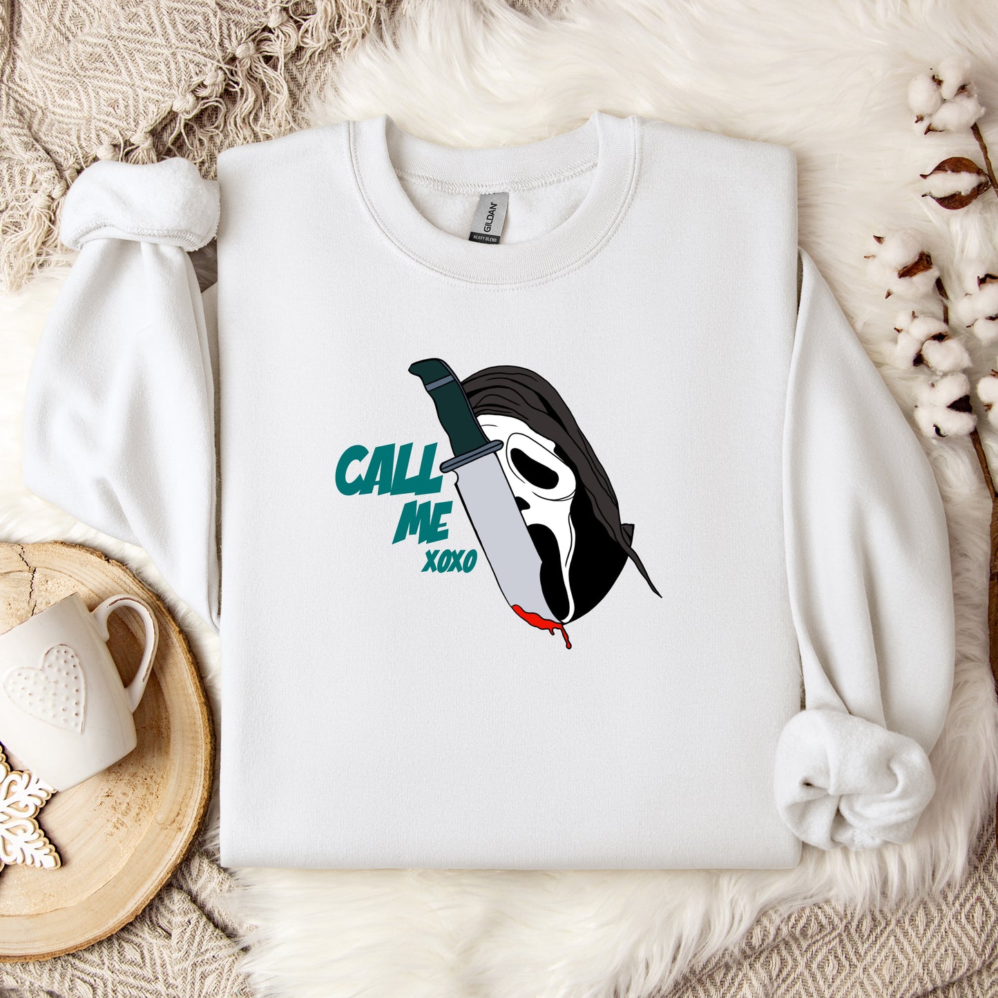 Call Me xoxo Crewneck Sweatshirt