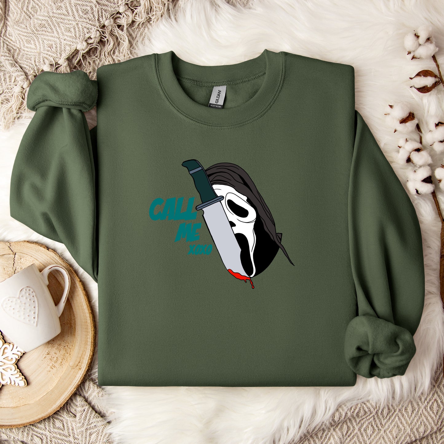 Call Me xoxo Crewneck Sweatshirt