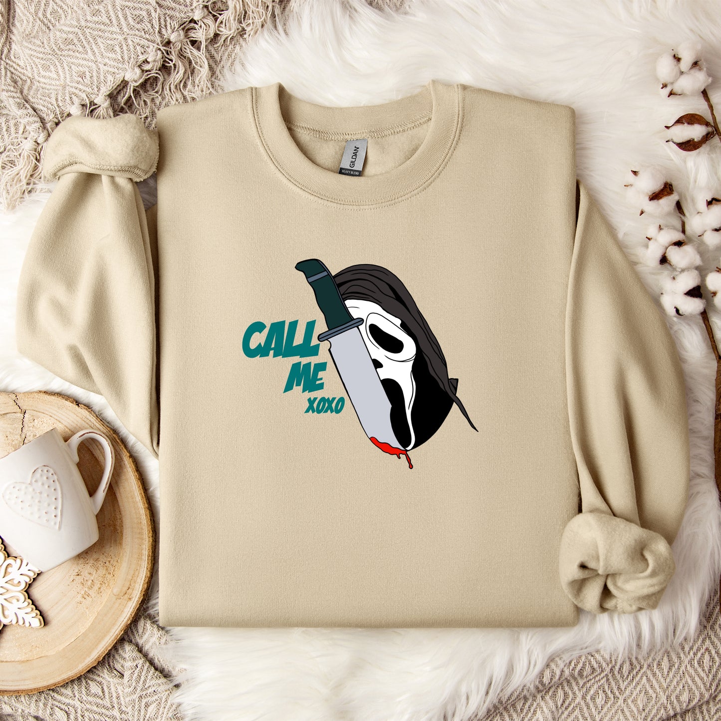 Call Me xoxo Crewneck Sweatshirt