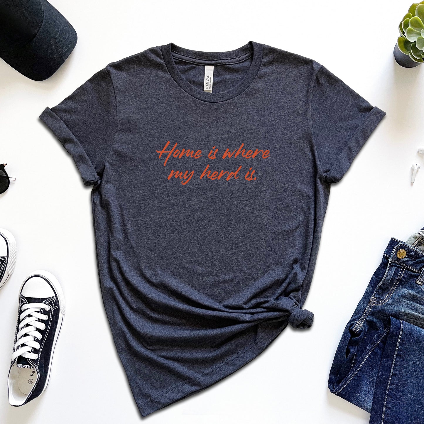 Home is Where My Herd Is T-Shirt