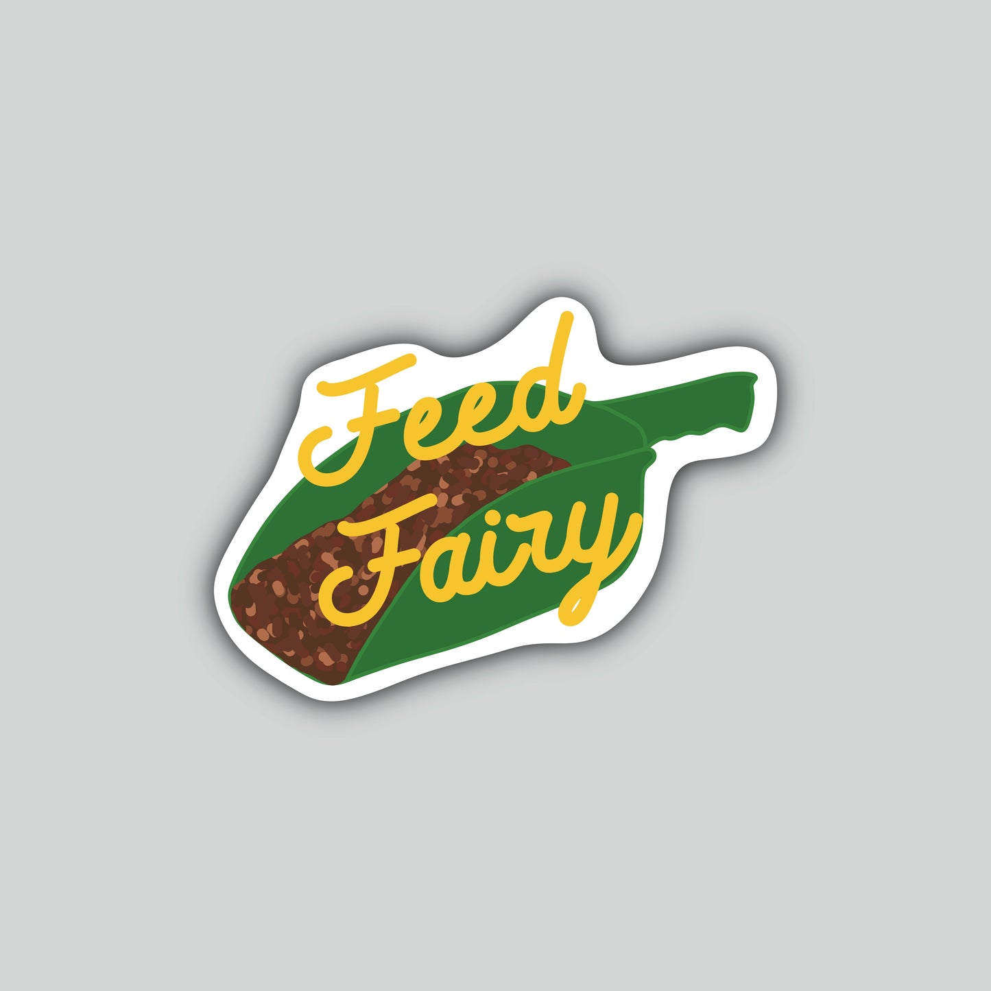 Grain Feed Fairy Sticker