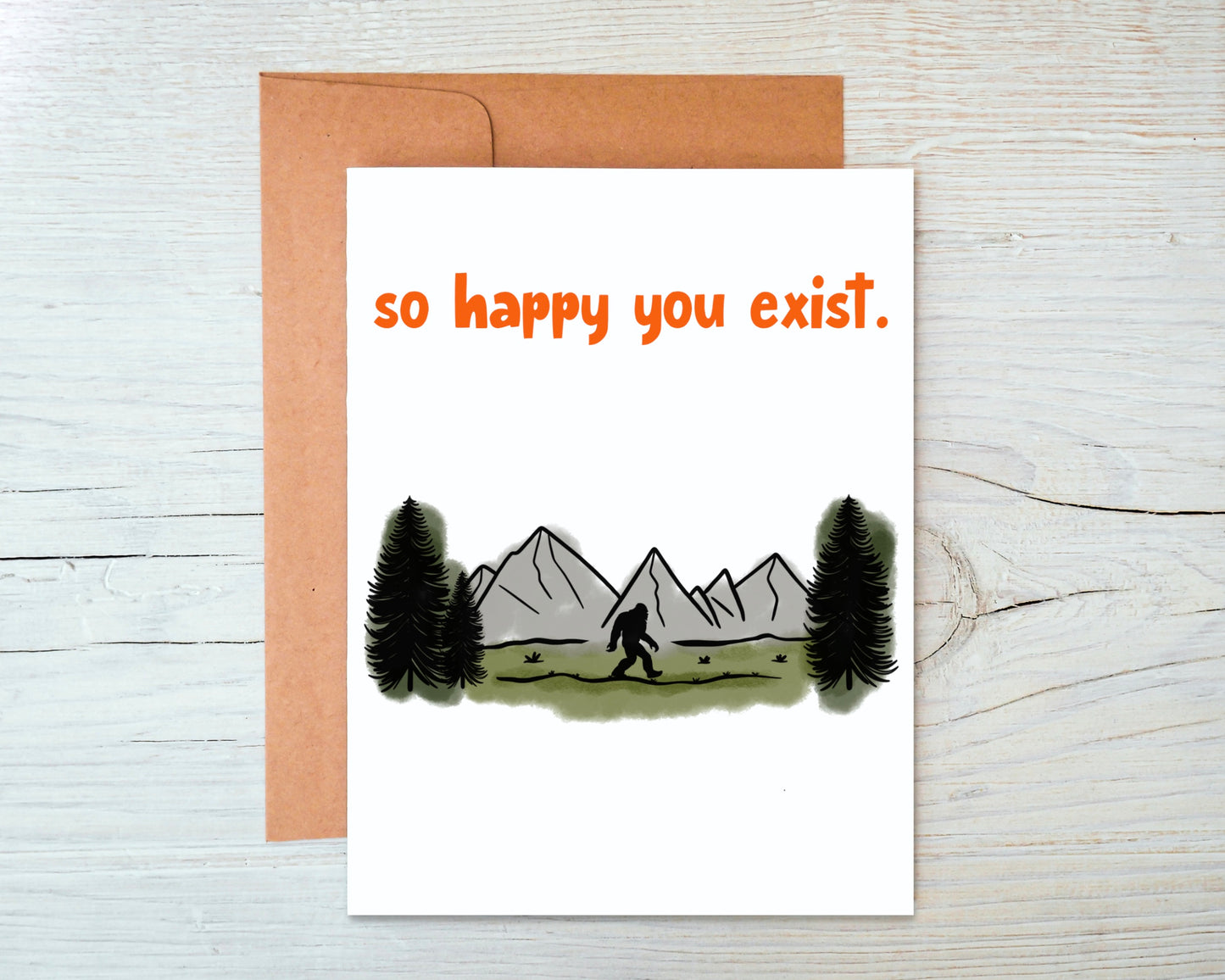 So Happy You Exist Greeting Card