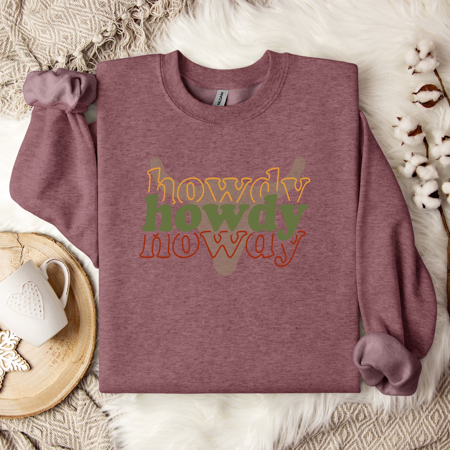 Howdy Crewneck Sweatshirt