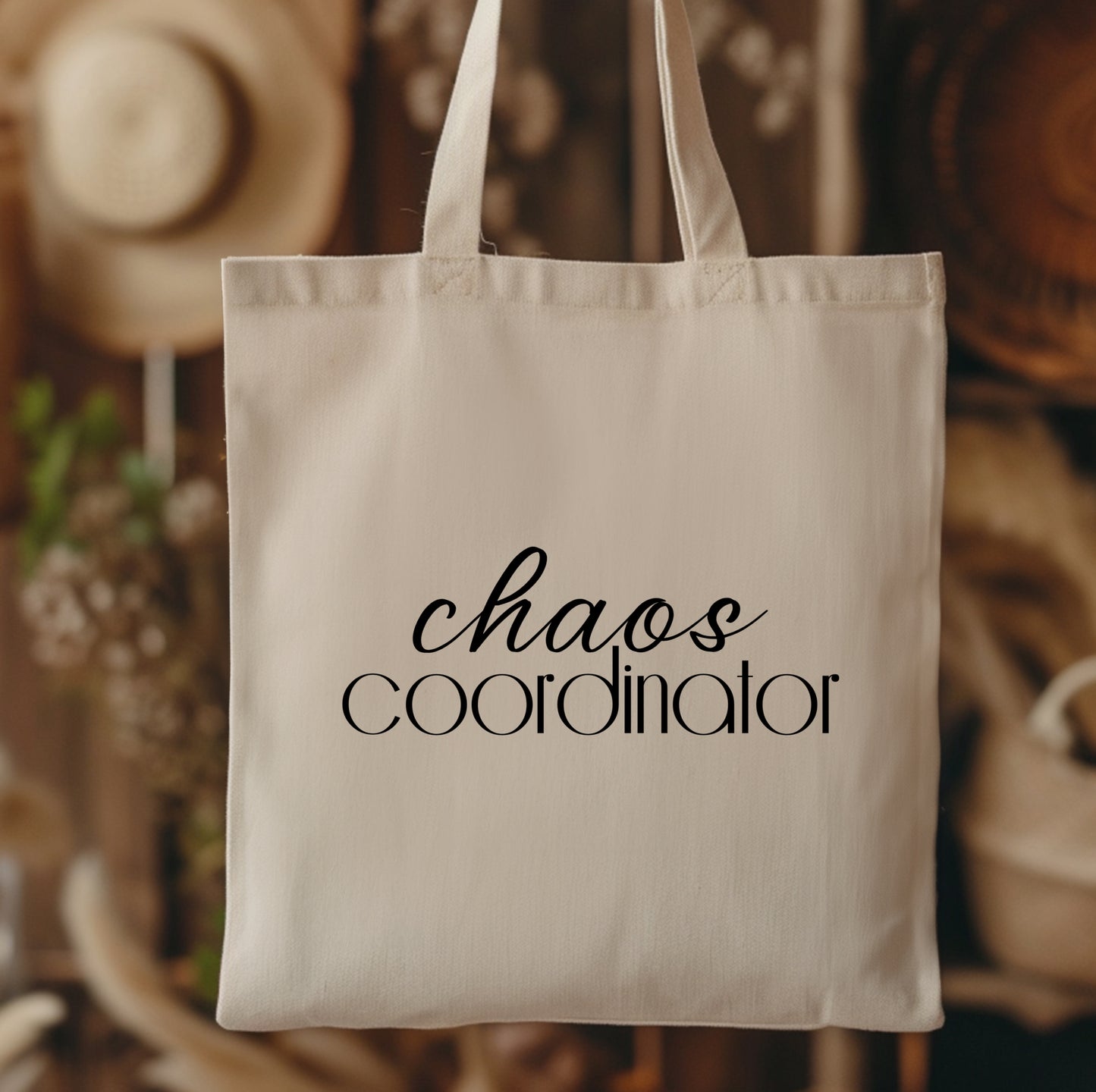 Chaos Coordinator Canvas Tote Bag