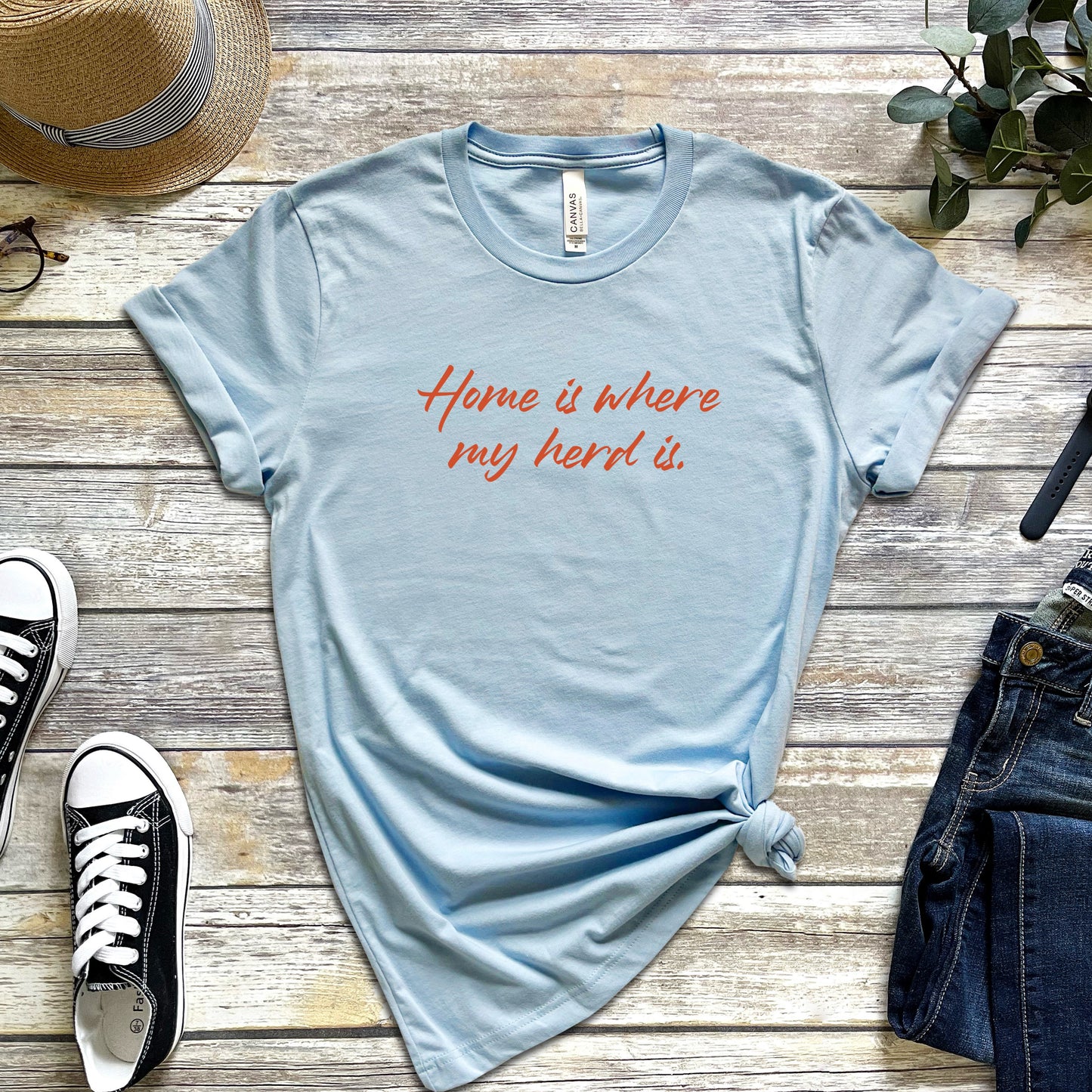 Home is Where My Herd Is T-Shirt