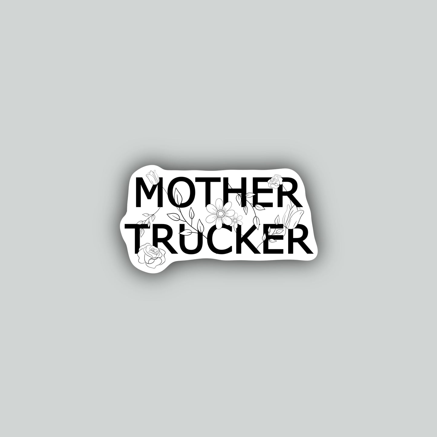 Mother Trucker Sticker