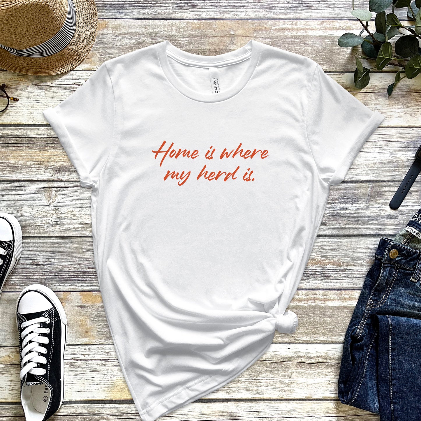 Home is Where My Herd Is T-Shirt