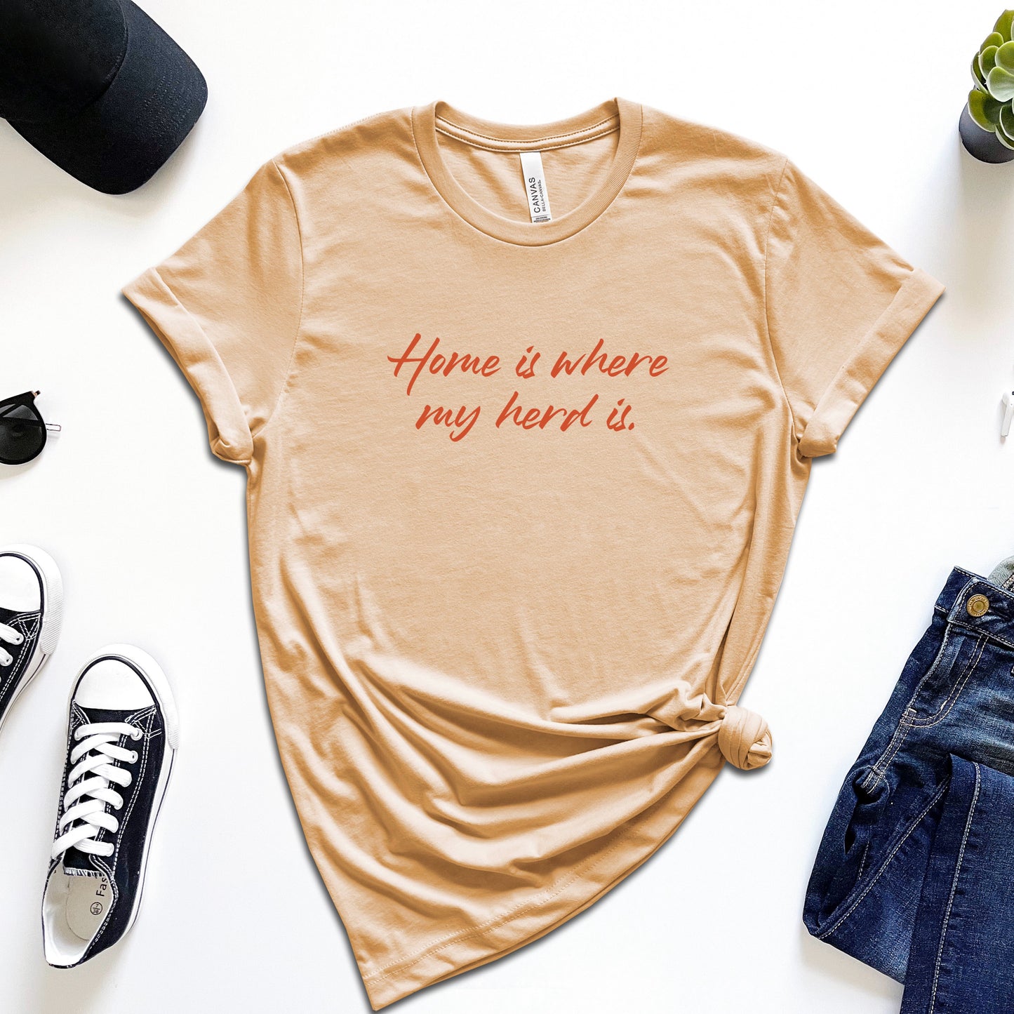 Home is Where My Herd Is T-Shirt