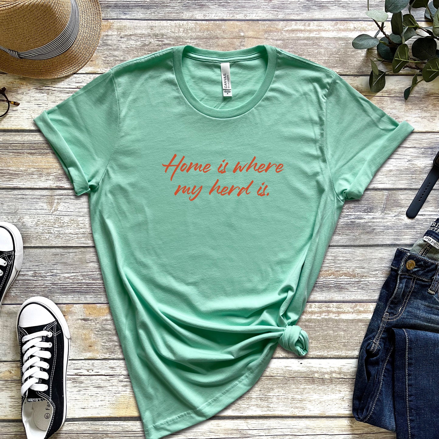 Home is Where My Herd Is T-Shirt