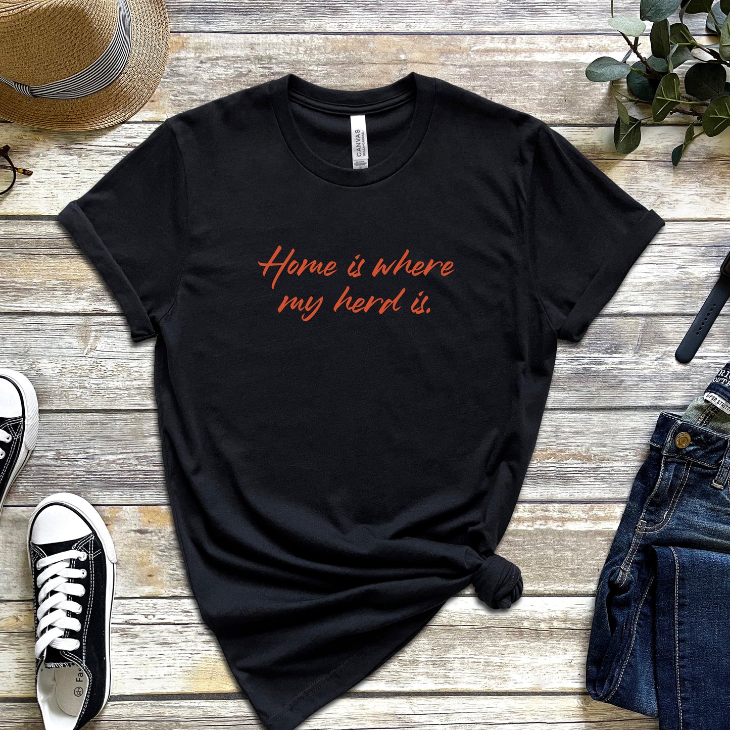 Home is Where My Herd Is T-Shirt