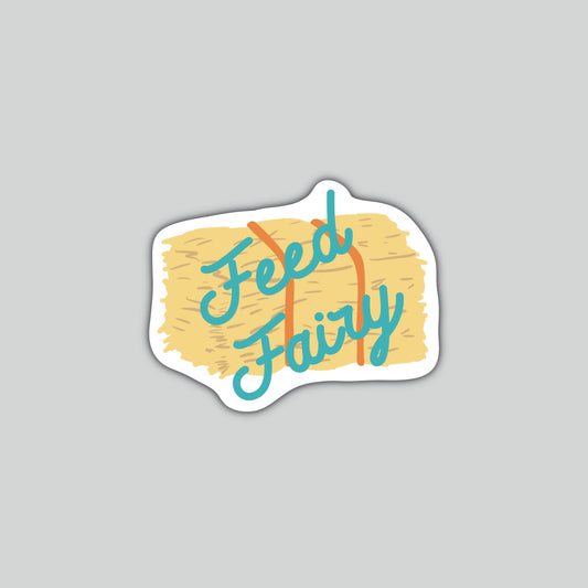 Hay Feed Fairy Sticker