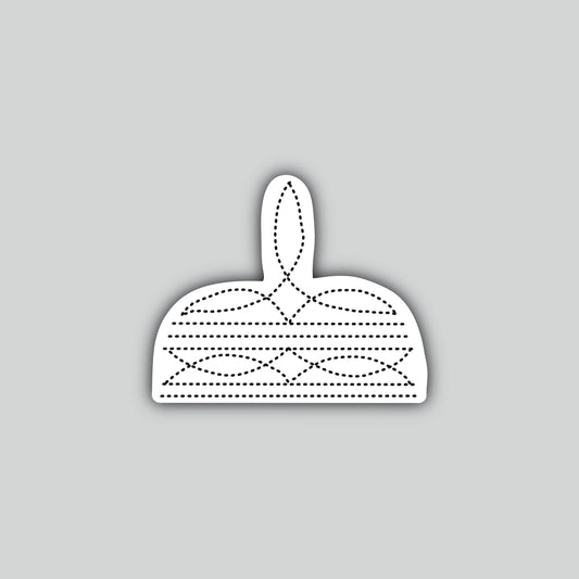 Boot Stitch Sticker