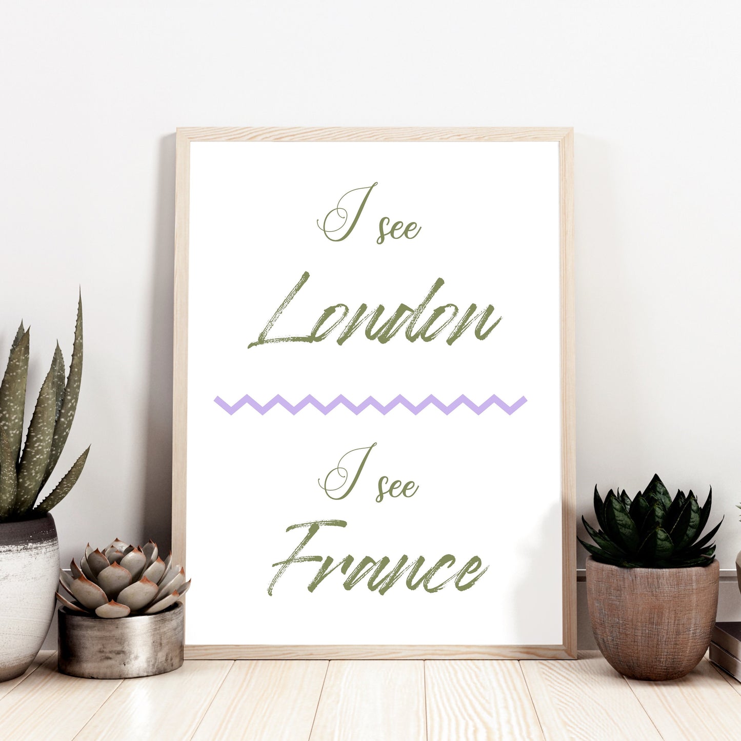 I See London I see France Art Print