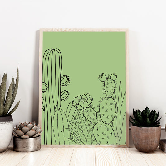 Cactus Art Print