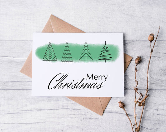 Merry Christmas Greeting Card