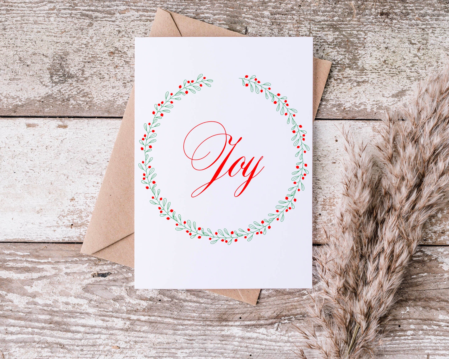 Joy Greeting Card