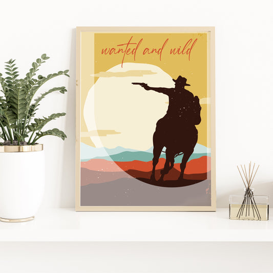 Wanted and Wild Art Print