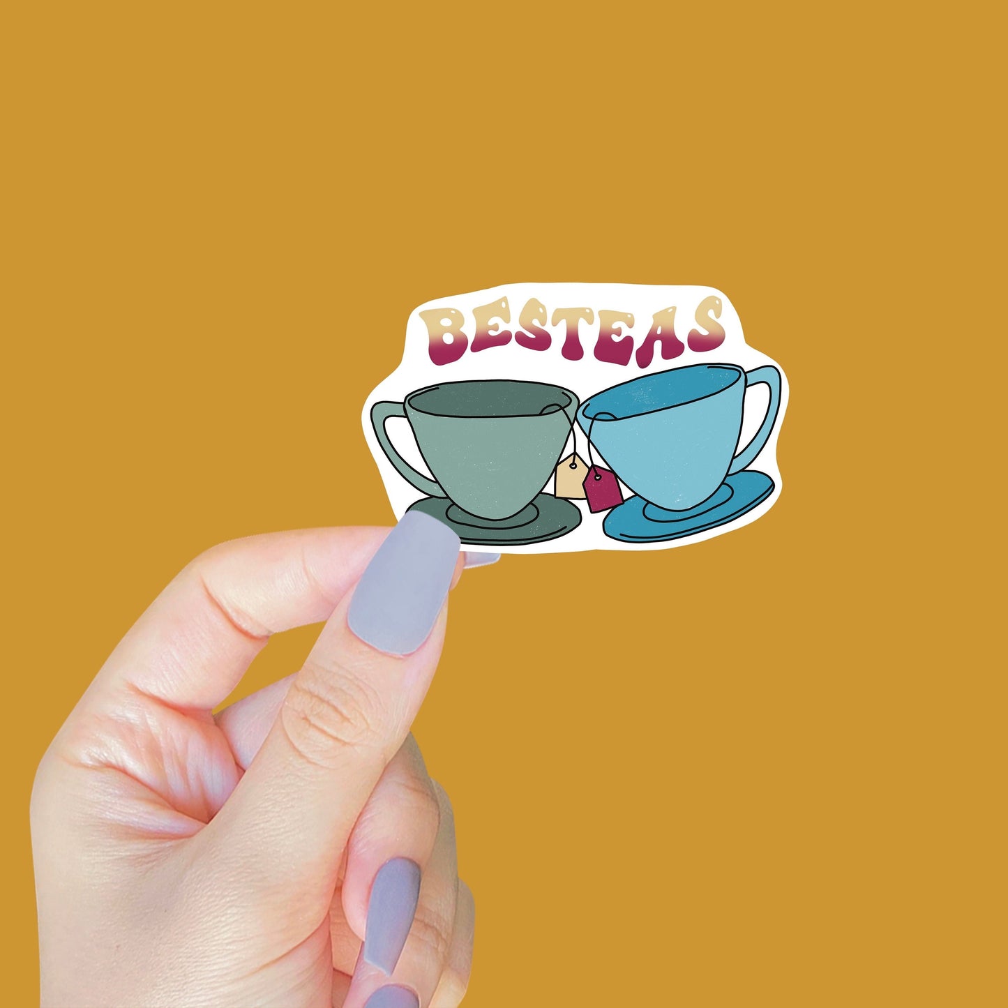 Besteas Sticker - Set of 2