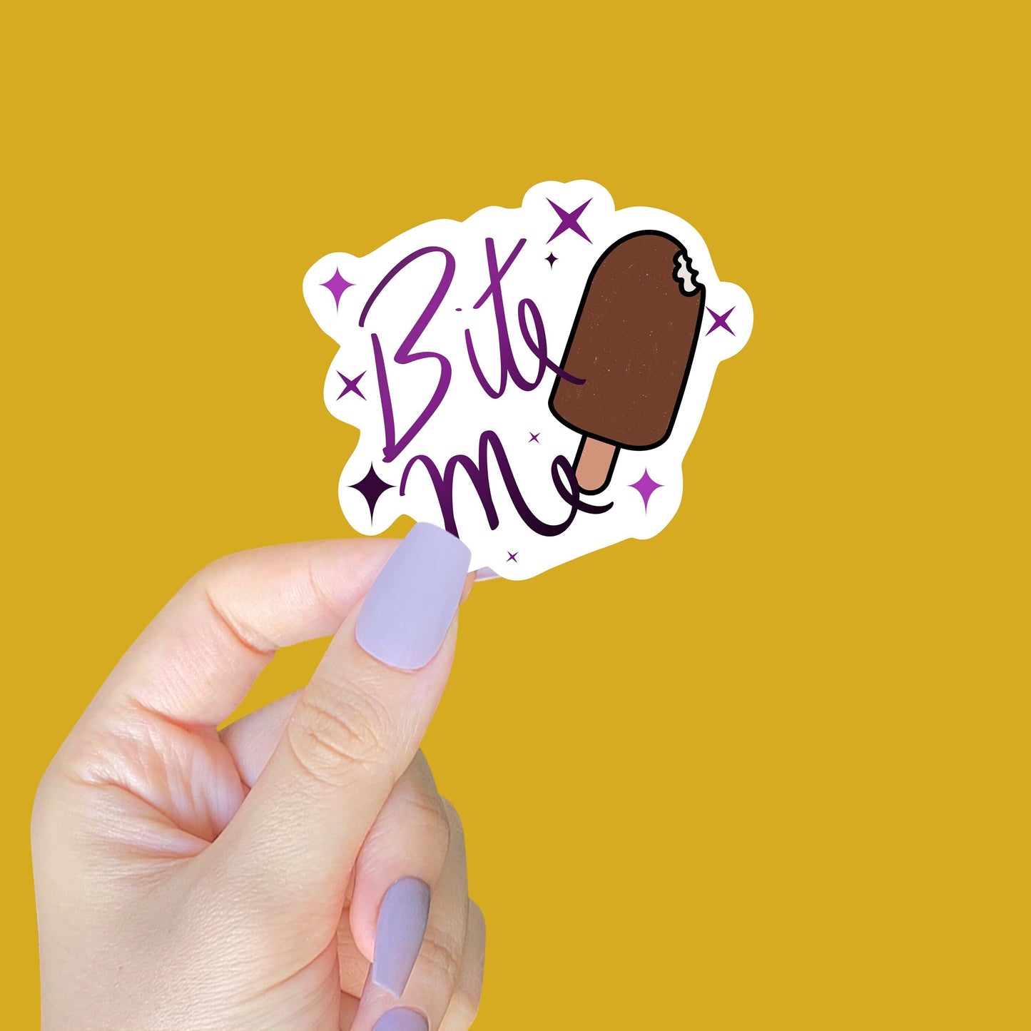 Bite Me Sticker