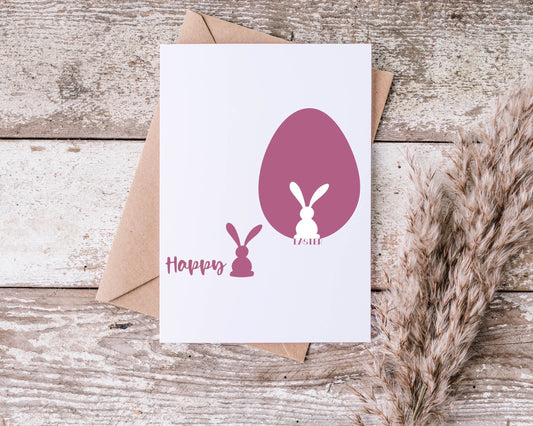 Happy Easter Greeting Card