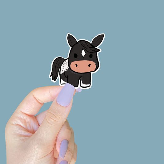 Appaloosa Pony Cartoon Sticker