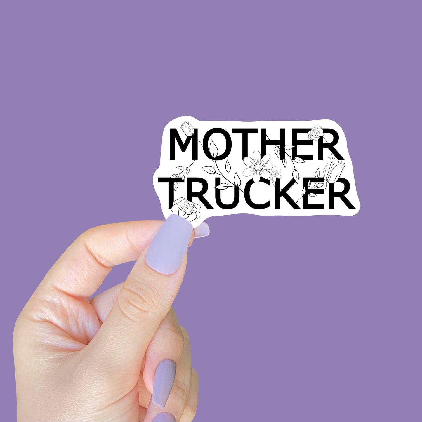 Mother Trucker Sticker