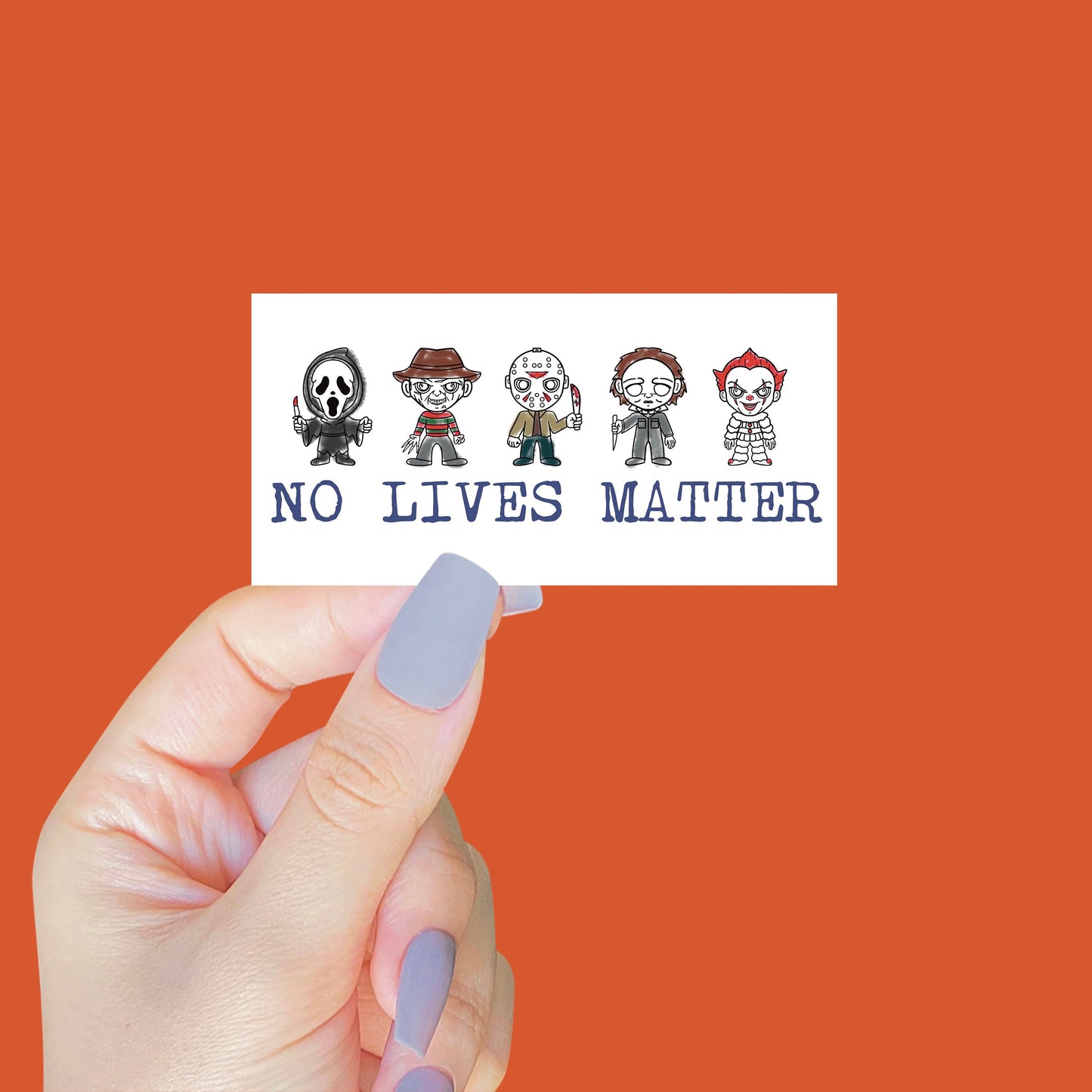 No Lives Matter Sticker